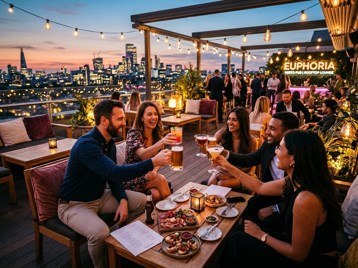 Rooftop Sundowner, VIP Booths & Celebrations